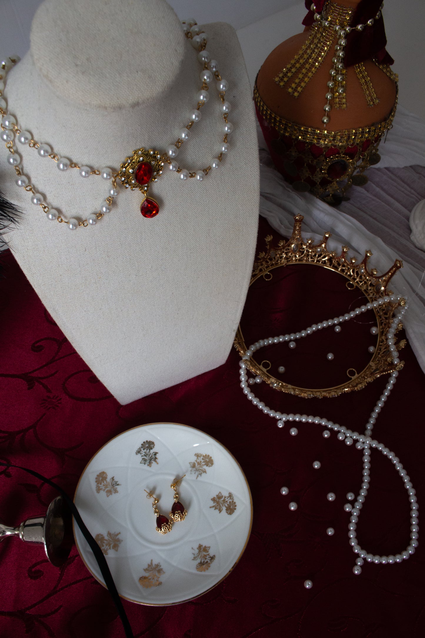 Boucles Cœur d’Impératrice Or