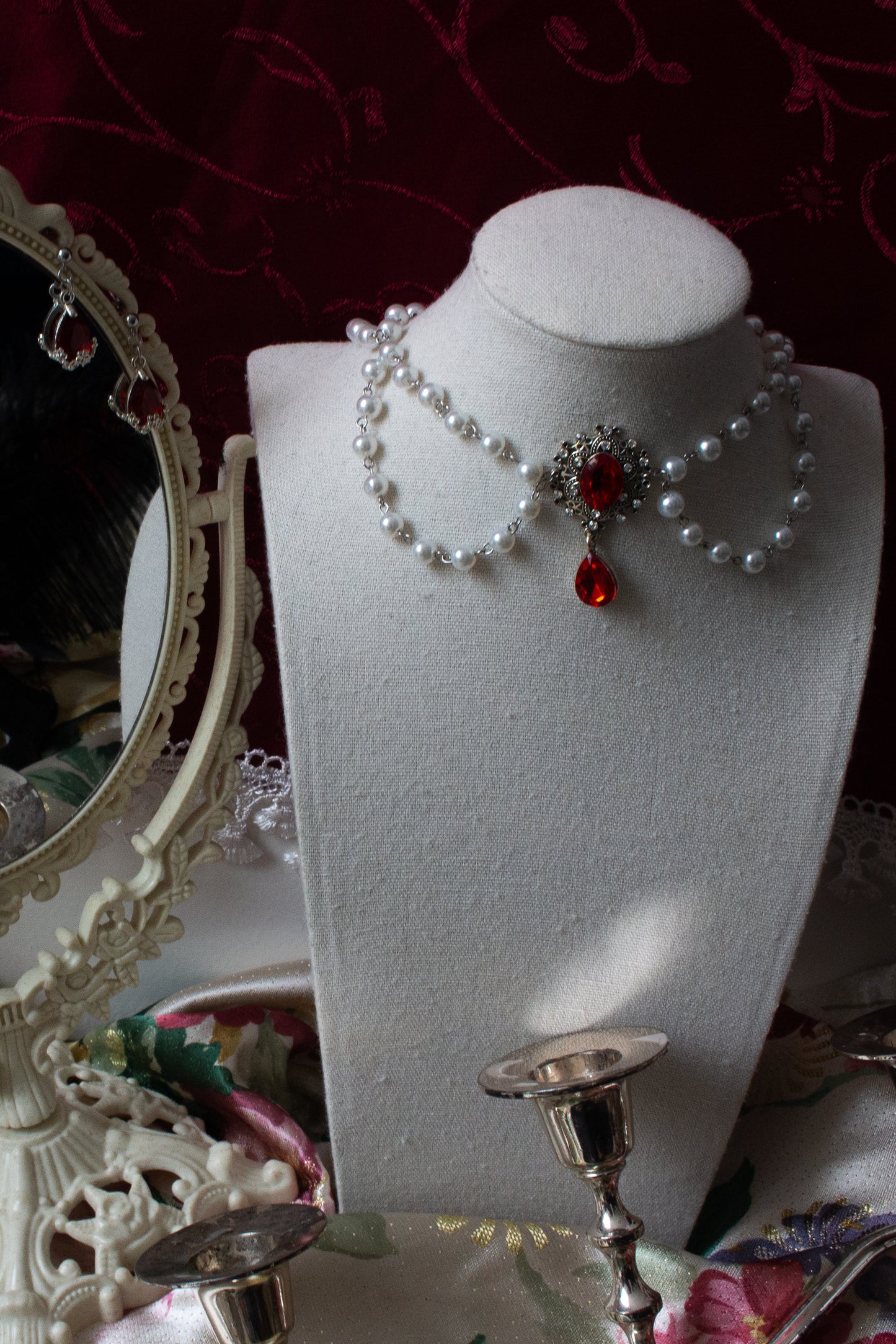 Collier Impératrice Argent