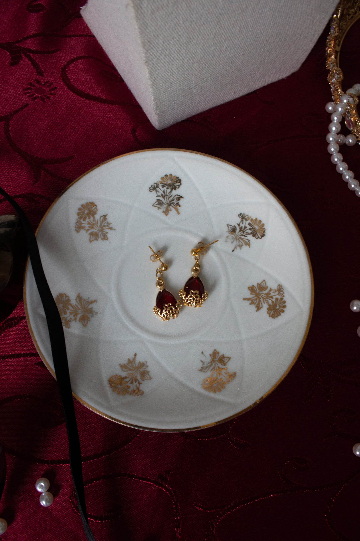 Boucles Cœur d’Impératrice Or