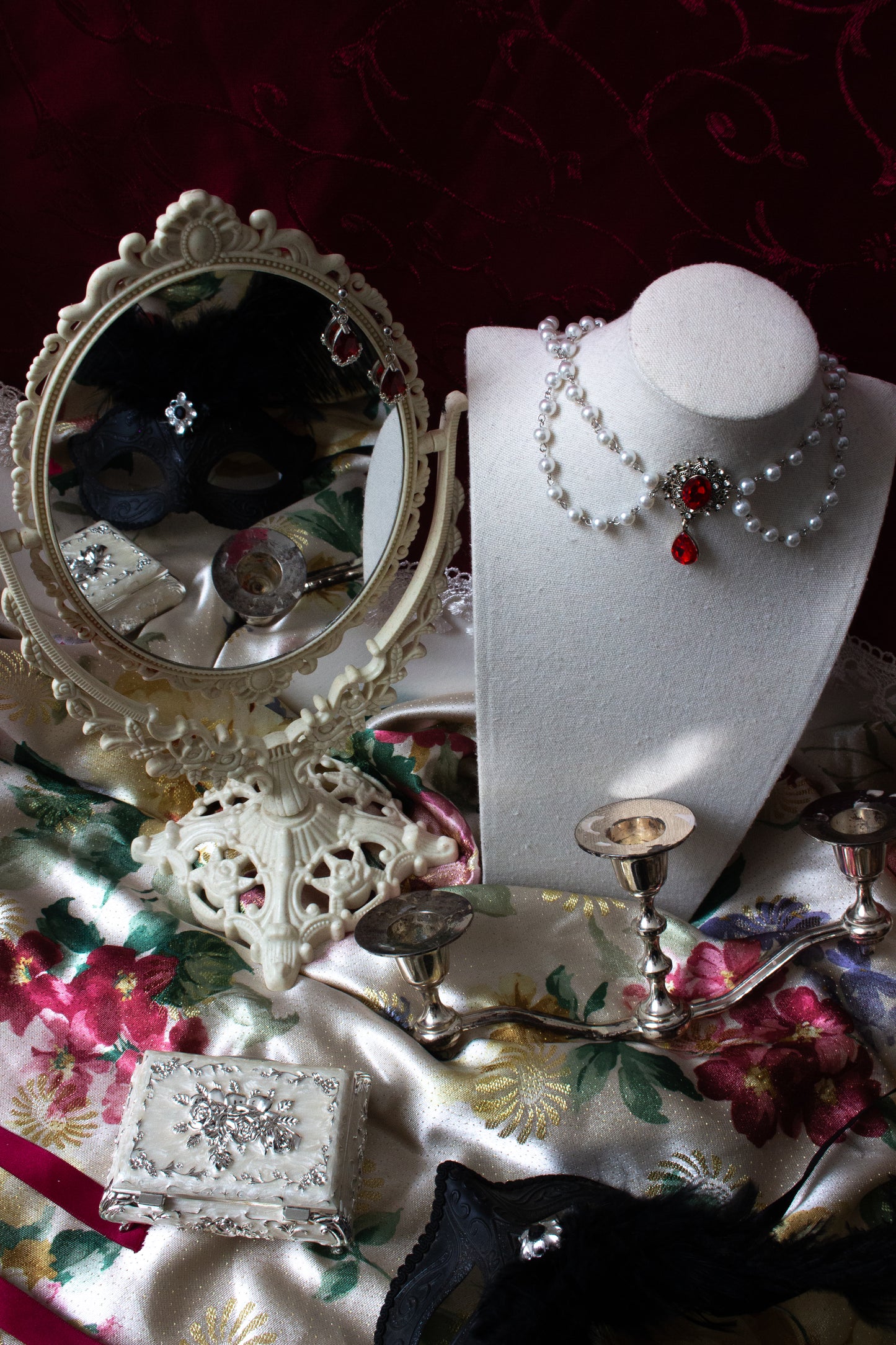 Collier Impératrice Argent