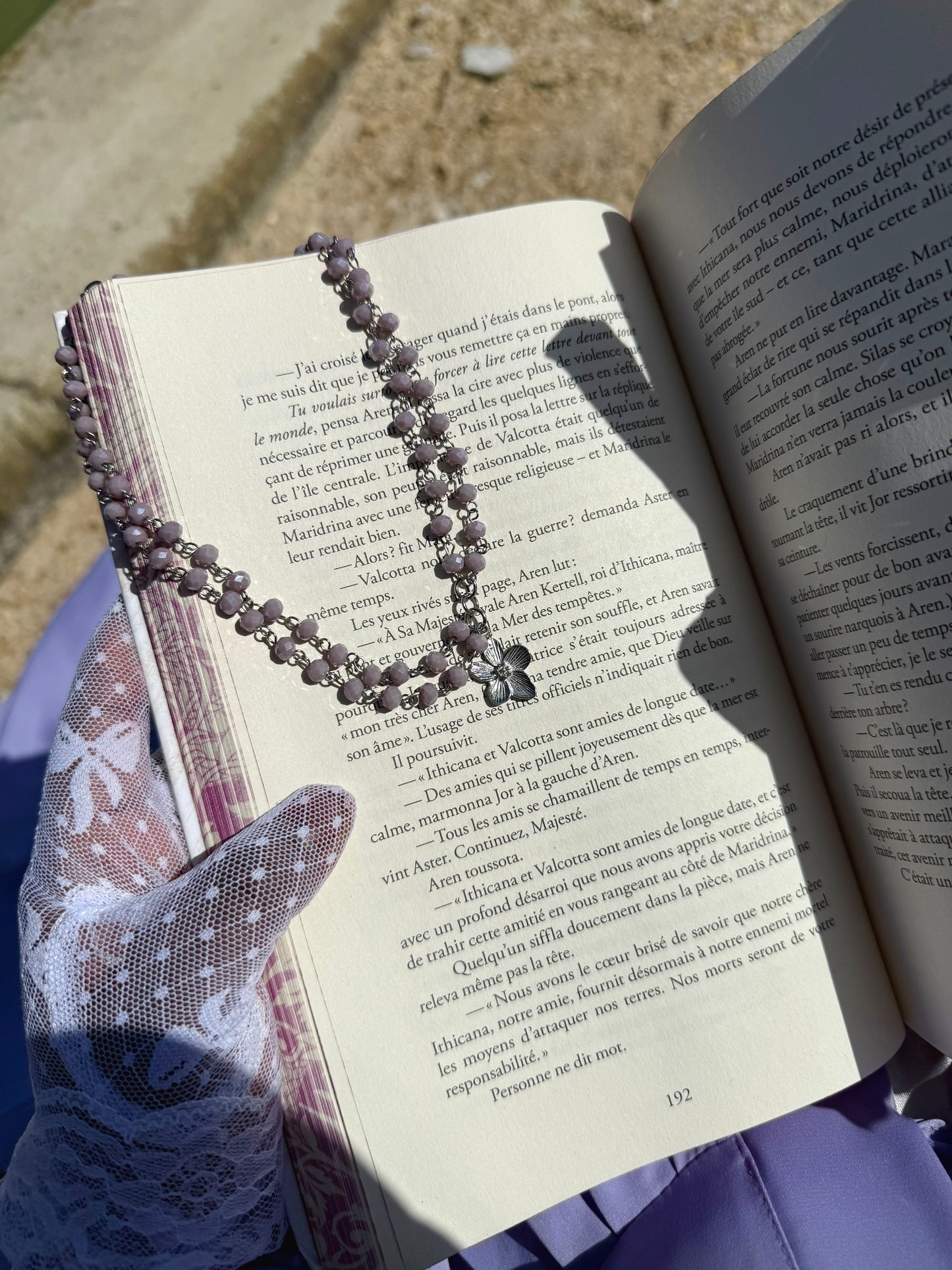 La fleur aux pétales d’argent