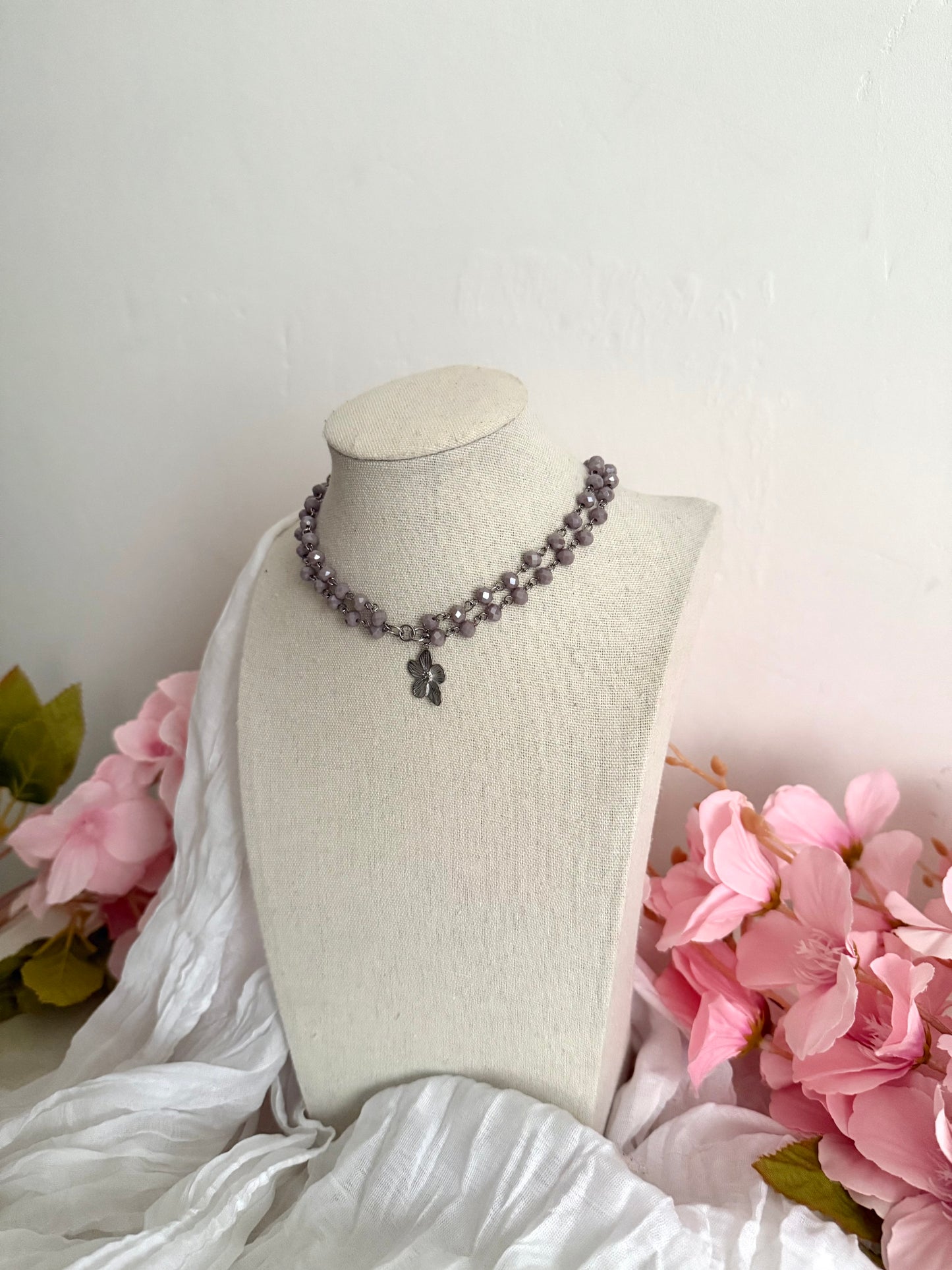 La fleur aux pétales d’argent